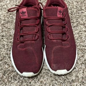 Adidas Kids Burgundy Sneakers
